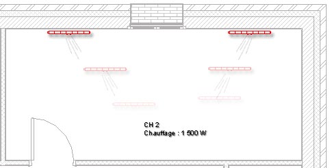 placement automatique des radiateurs
